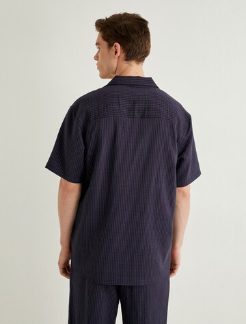 Koton Regular Fit Hemd in Blau