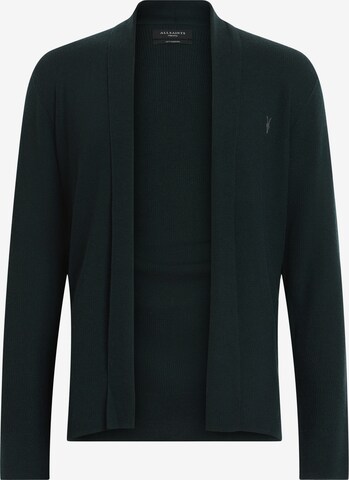 AllSaints Knit Cardigan in Green: front