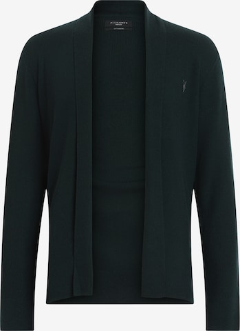 AllSaints Strickjacke in Grün: predná strana