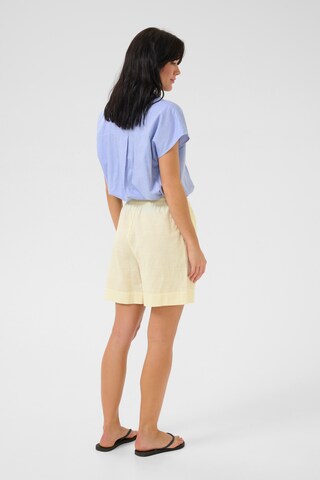 My Essential Wardrobe Loose fit Pants 'Skye' in Yellow