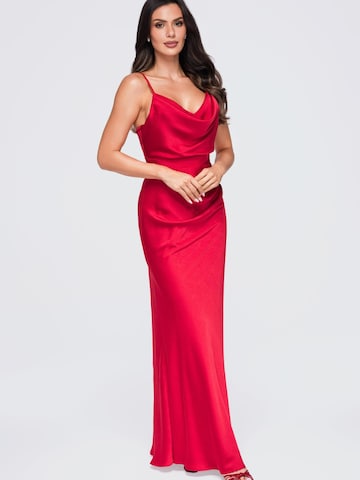 Ombre Abendkleid‌‌‌‌‌‌ in Rot