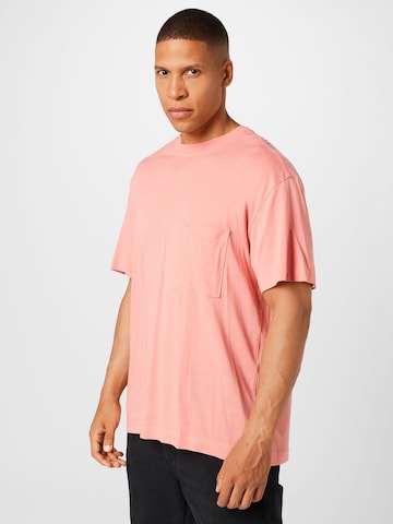 WEEKDAY Shirt in Roze: voorkant