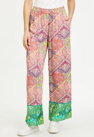 Frogbox Wide leg Pants in Mixed colors: front