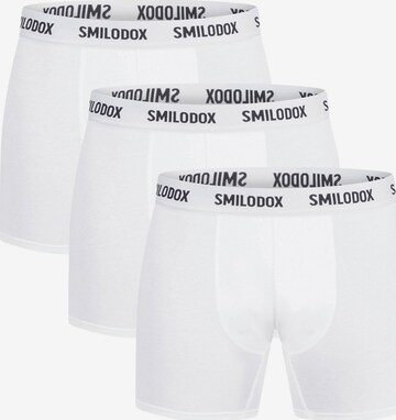 Smilodox Boxer shorts in White: front