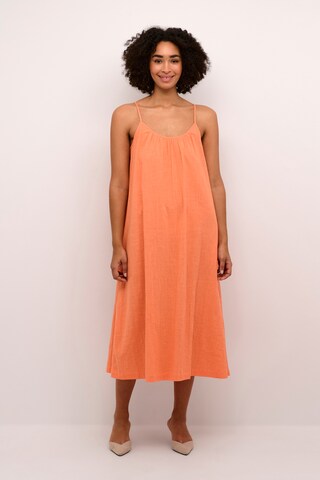 Kaffe Kleid in Orange