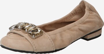 Ballerines 'MALU' Kennel & Schmenger en beige : devant