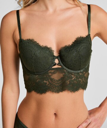 Hunkemöller Balconette Bra 'Amara' in Green
