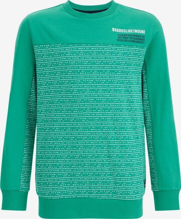 WE Fashion Shirt in Green: front