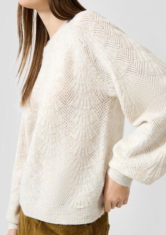 Pullover di QS in beige: lato