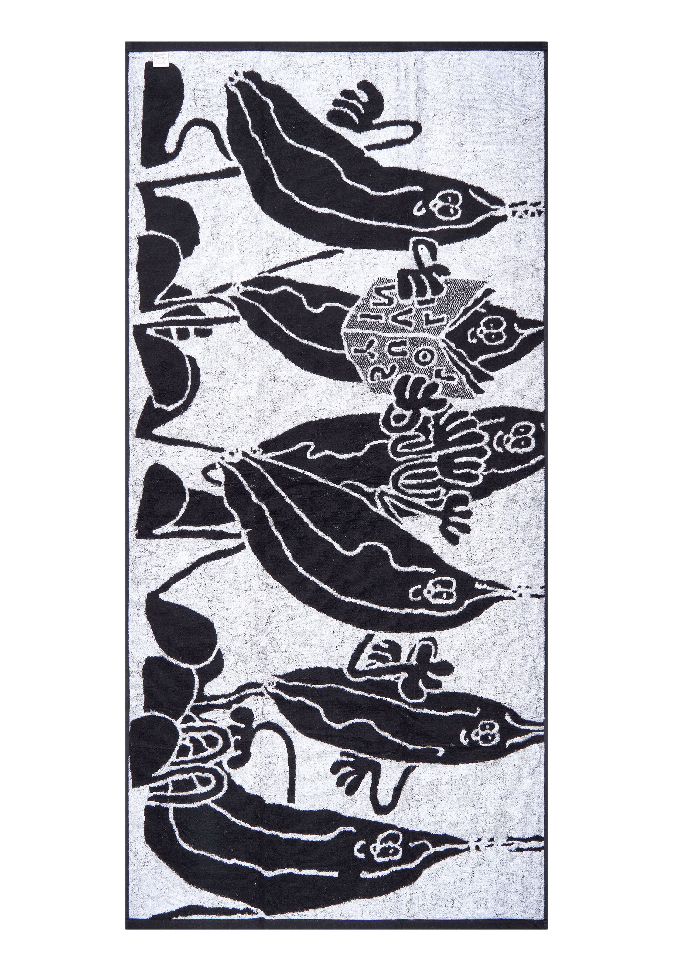 Lousy Livin Towel in Black