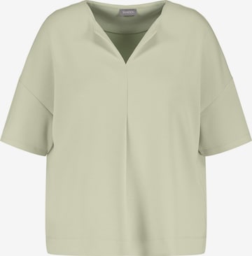 SAMOON Shirt in Groen: voorkant