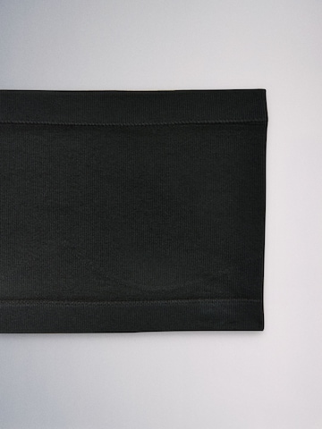 The Set Bandeau BH in Schwarz