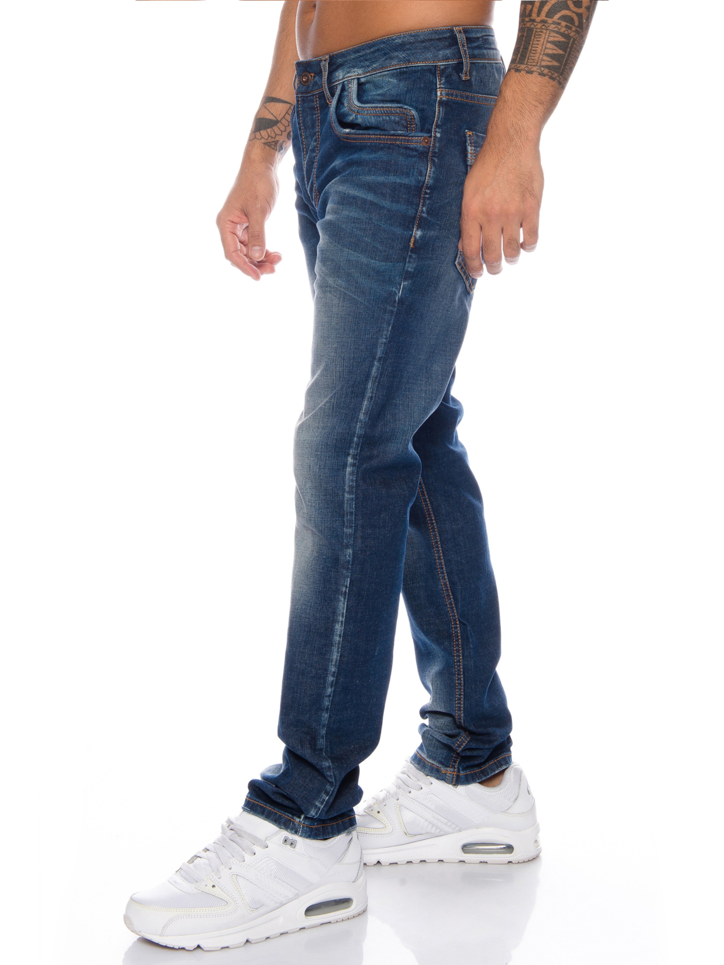 CIPO & BAXX Regular Jeans 'BJ186A'‌ in Blau