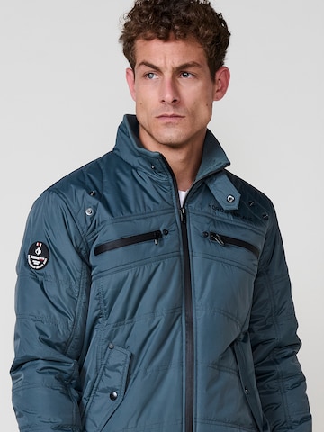 KOROSHI Übergangsjacke in Blau