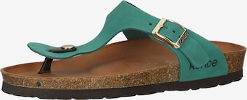 ROHDE Mules in Green: front