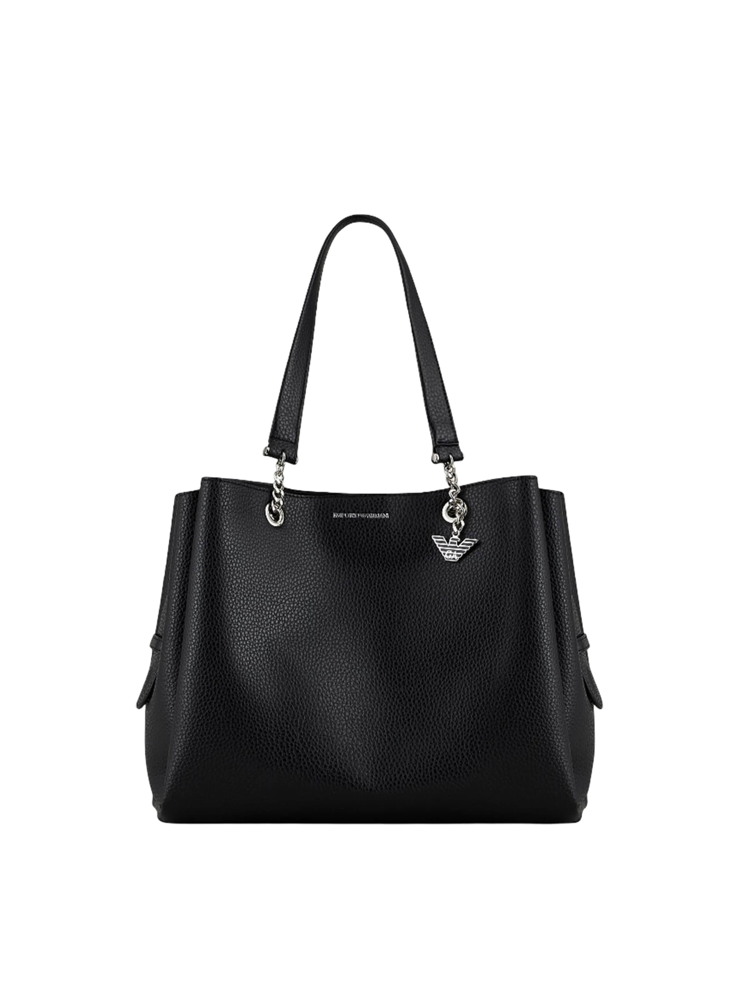 Sac bandoulière Emporio Armani en noir : devant