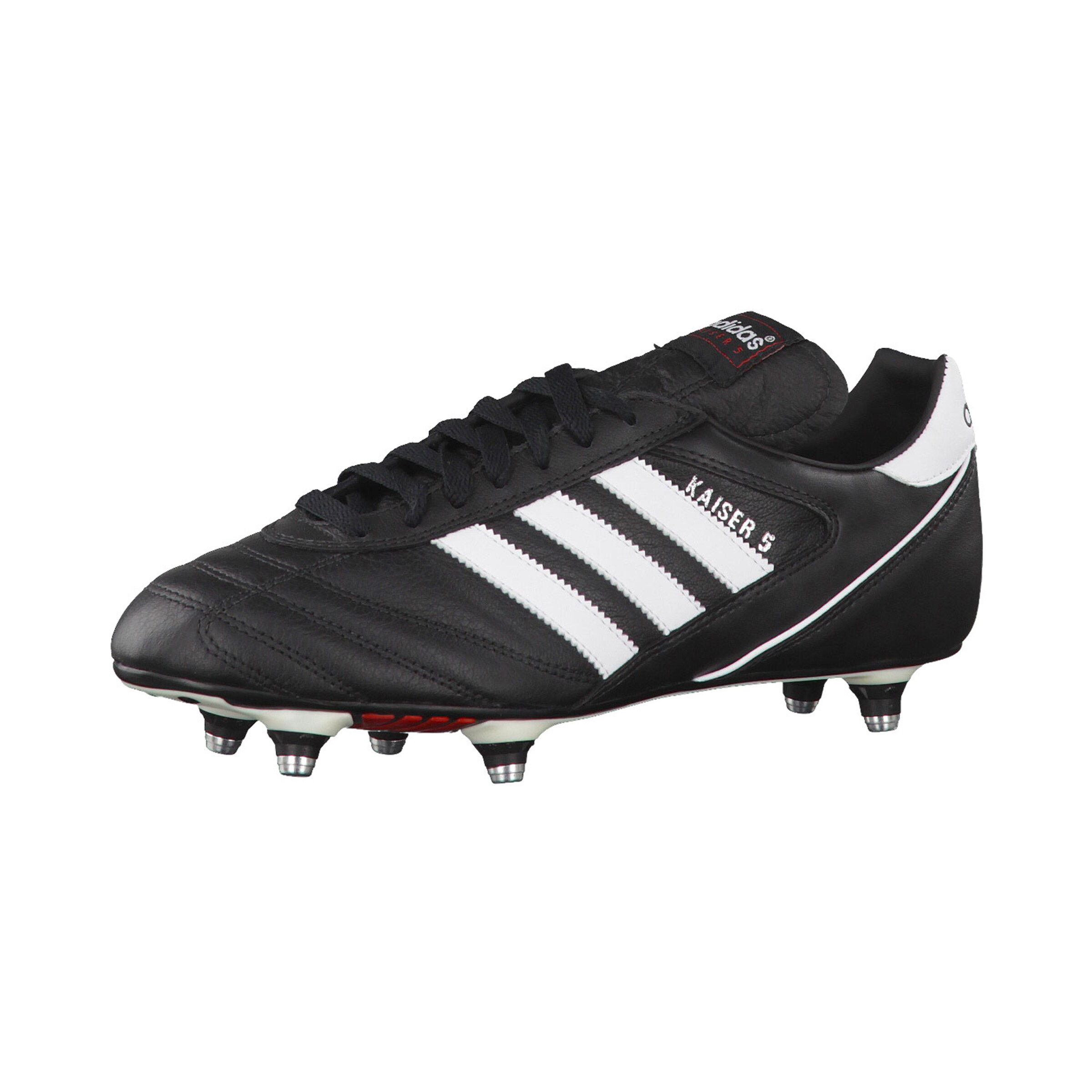 ADIDAS PERFORMANCE Soccer Cleats 'Kaiser' in Black: front
