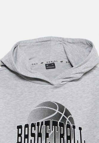 4F JuniorSportska sweater majica - siva boja