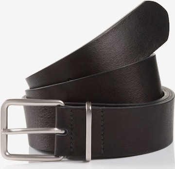 TOM TAILOR Belt 'REGGIE' in Black: front