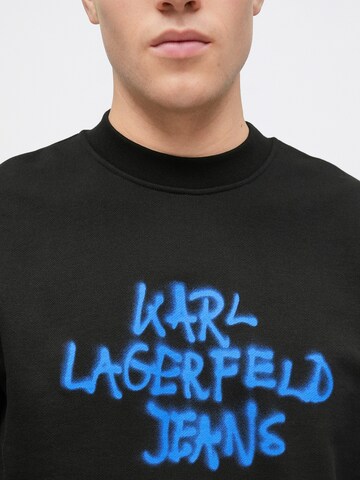 KARL LAGERFELD JEANS Sweatshirt i svart