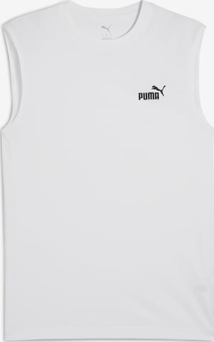 PUMA Top 'Essentials' in Weiß: Vorderseite