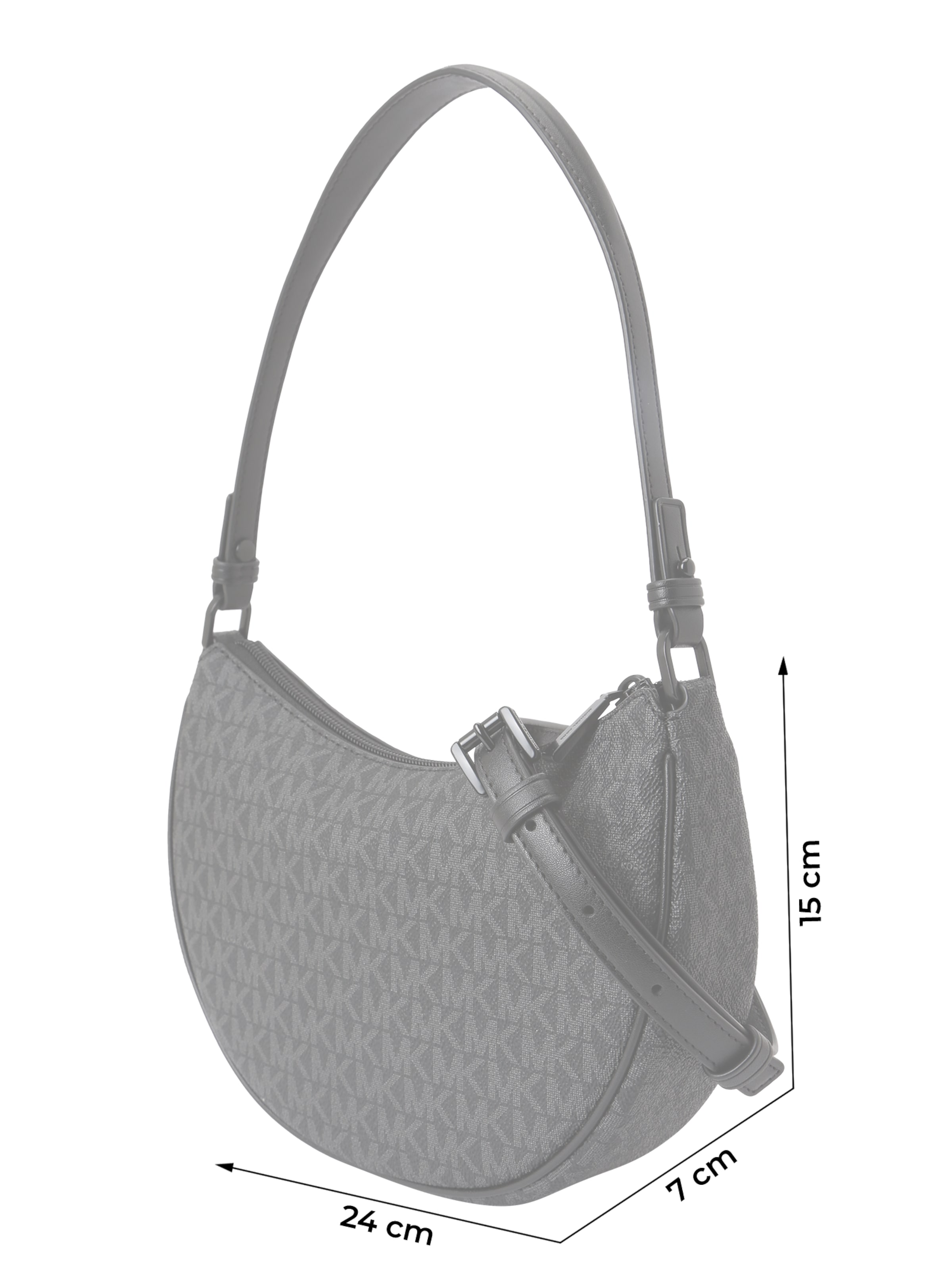 Borsa a spalla di MICHAEL Michael Kors in nero