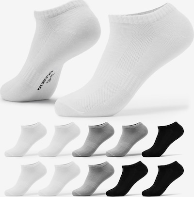 Occulto Sneaker Socken 'Diana' in grau / schwarz / weiß, Produktansicht