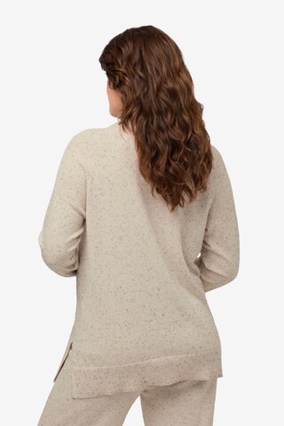 Pull-over Ulla Popken en beige