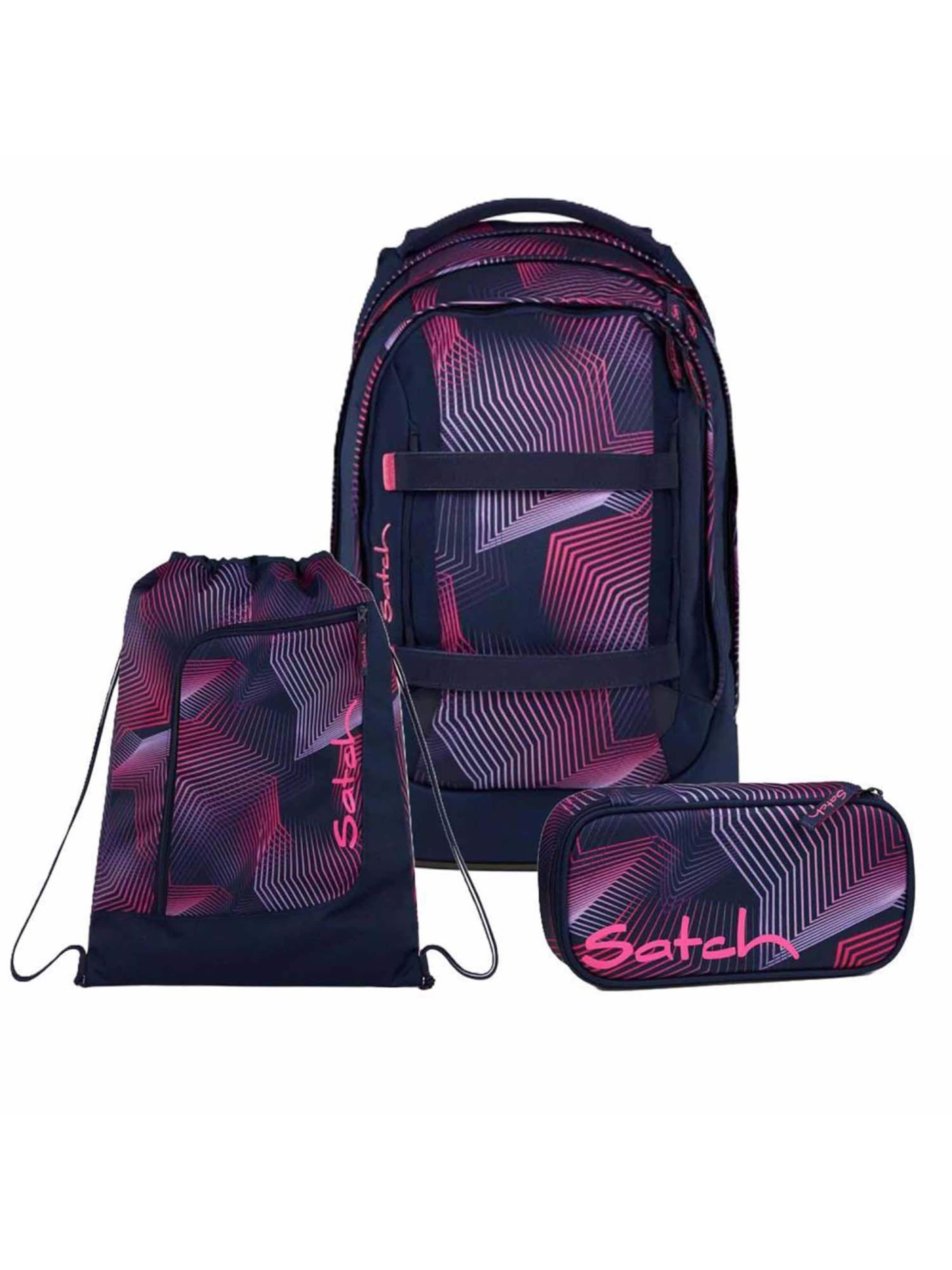 Satch Backpack in Pink: front