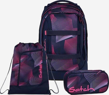 Satch Backpack in Pink: front