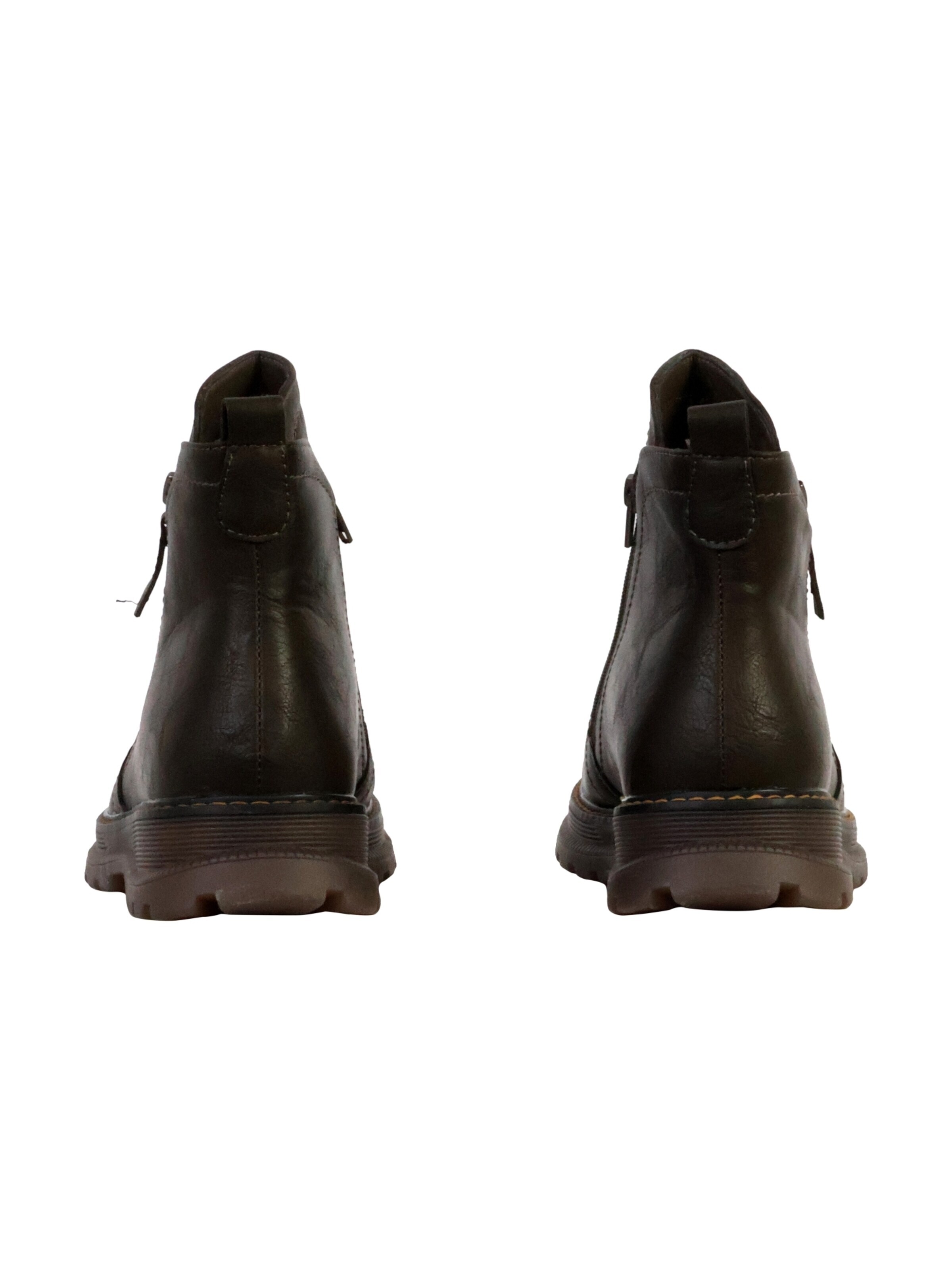 The Divine Factory Ankle boots 'Stiefeletten mit Reißverschluss' in Green