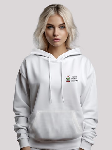 F4NT4STIC Sweatshirt 'Grinch Merry Christmas' in White: front