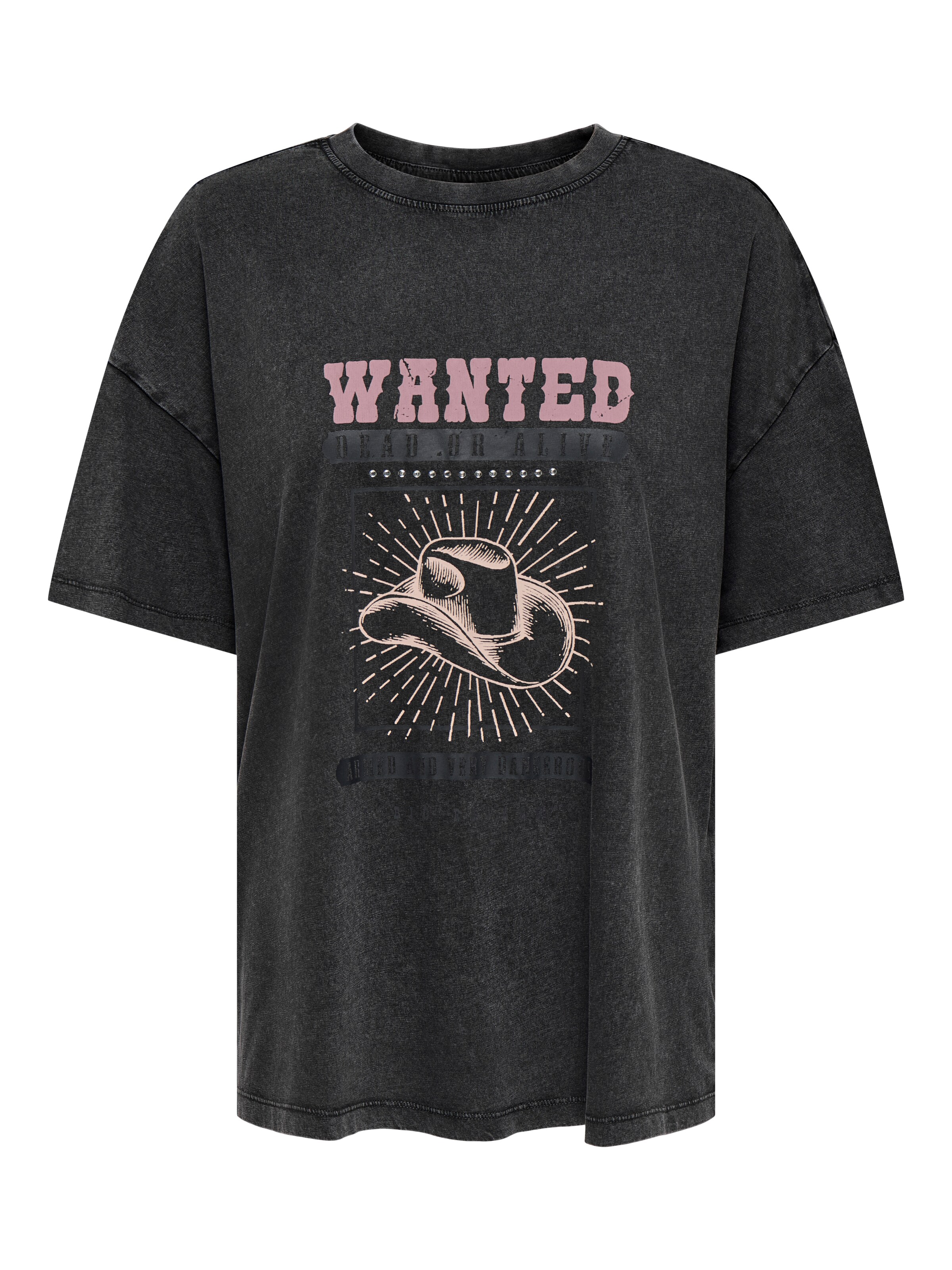 JDY Koszulka 'JDYCARLA' w kolorze szary: przód