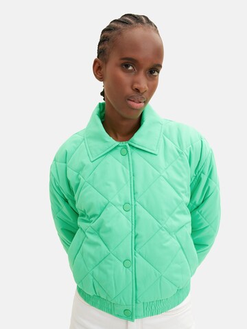 TOM TAILOR DENIM Between-season jacket in Green