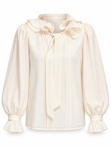 Chemisier Ombre en beige : devant