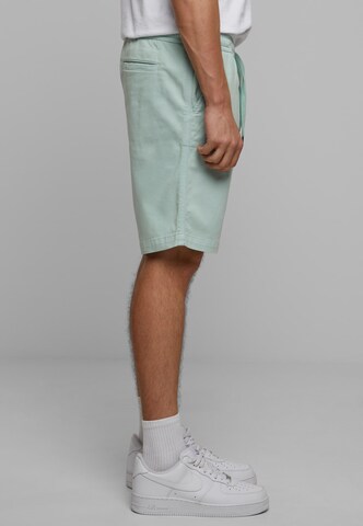 Urban Classics Regular Trousers in Green
