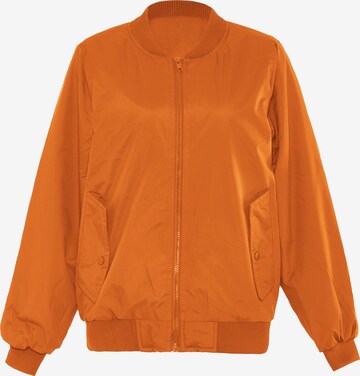 kilata Between-Season Jacket in Orange: front