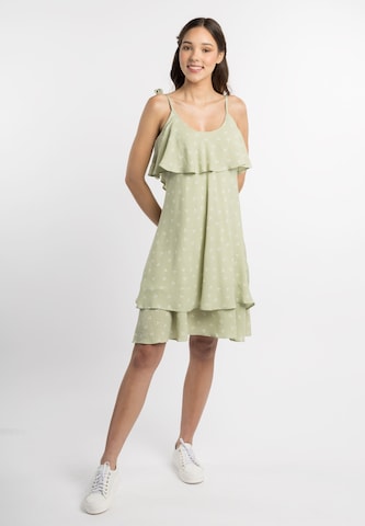 MYMO Letné šaty - Zelená
