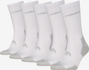 HEAD - Calcetines deportivos en blanco: frente