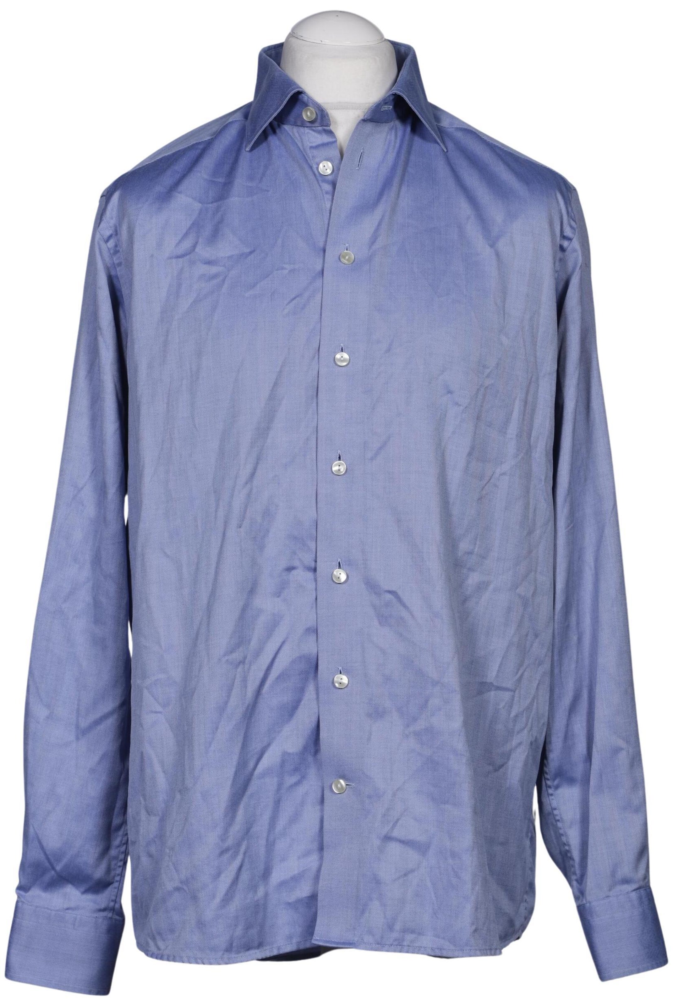 ETON Button Up Shirt in L in Blue: front