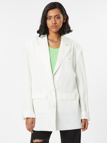 Misspap Blazer in White: front