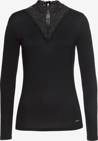 LAURA SCOTT Shirt in Black: front