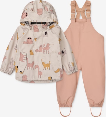 Set 'Manu' di Liewood in beige: frontale