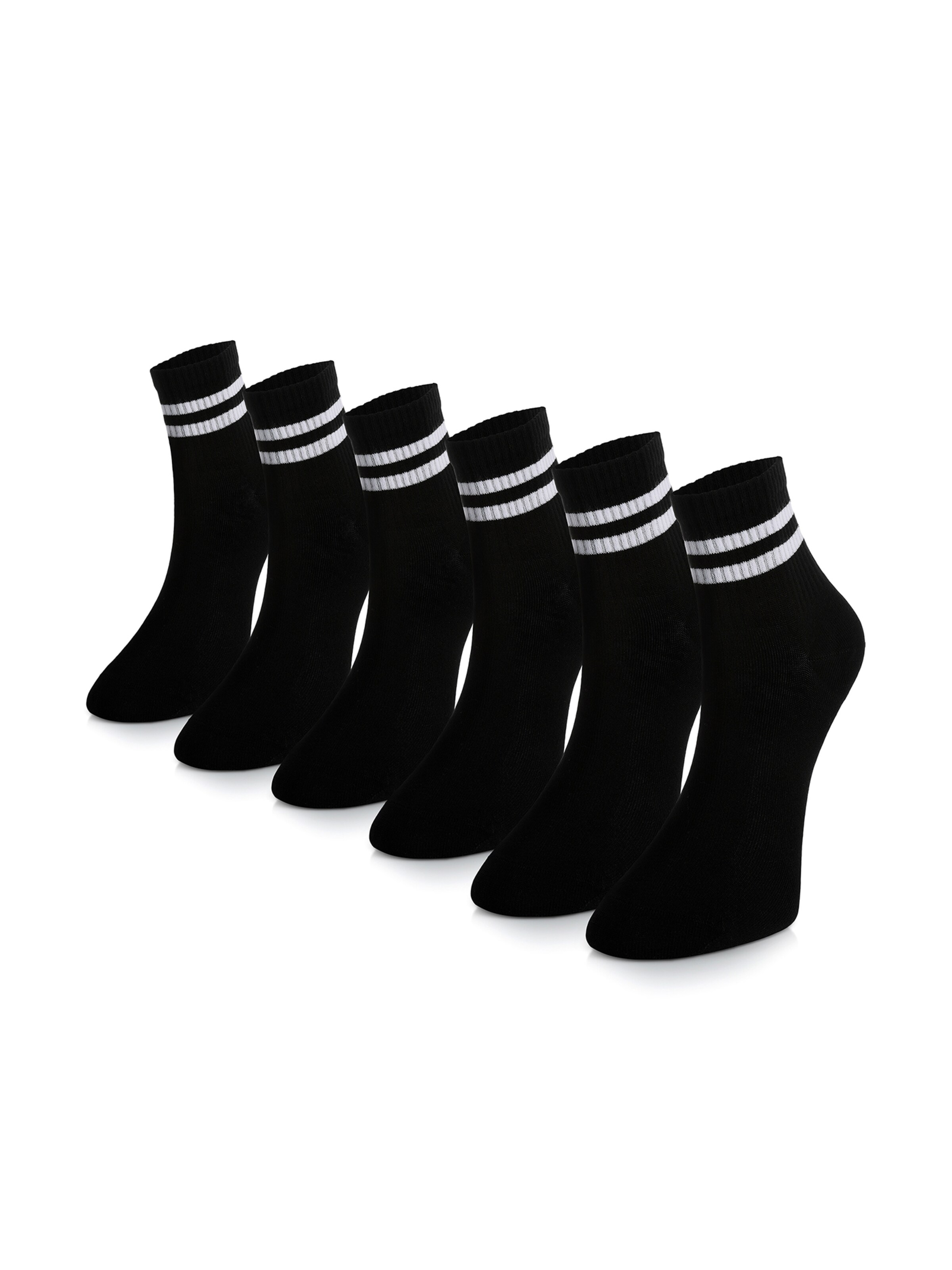 Crea Socks - Calcetines invisibles 'Sport' en negro: frente
