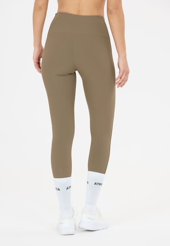 Athlecia Regular Leggings 'Thrine' in Braun