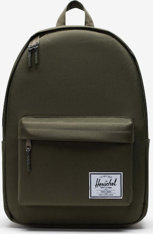 Herschel Backpack in Green: front