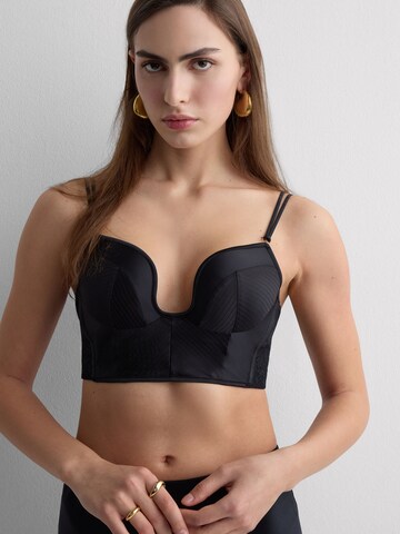 INTIMISSIMI Corsage in Black: front