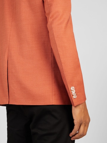 Coupe regular Veste de costume TOPMAN en orange