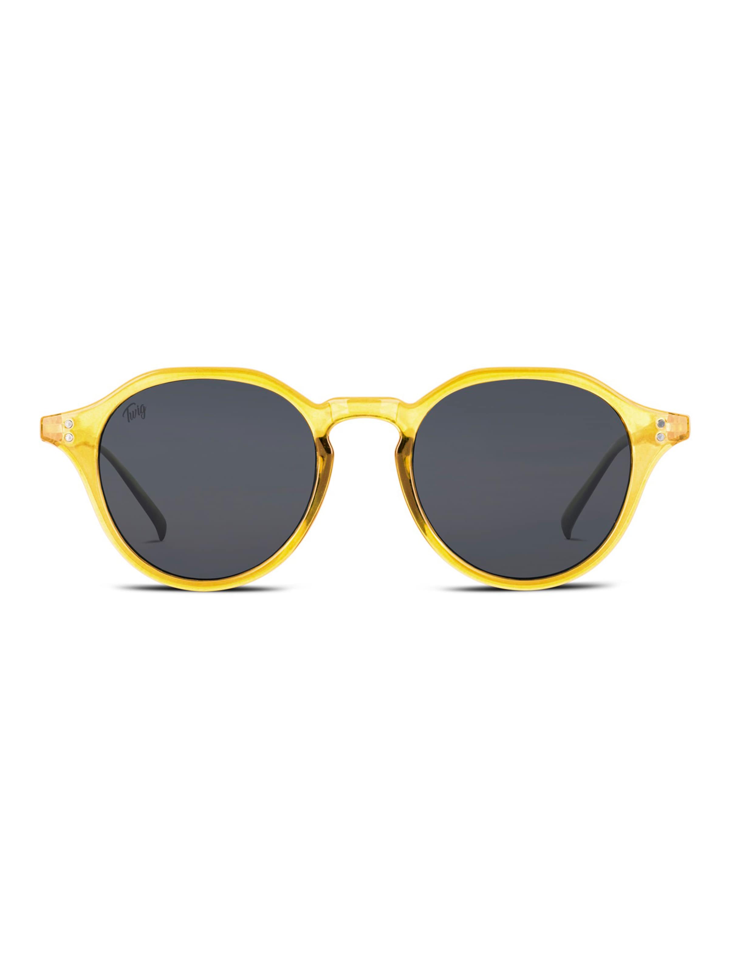 TWIG Concept Milano Sunglasses 'Langevin Sun' in Yellow: front