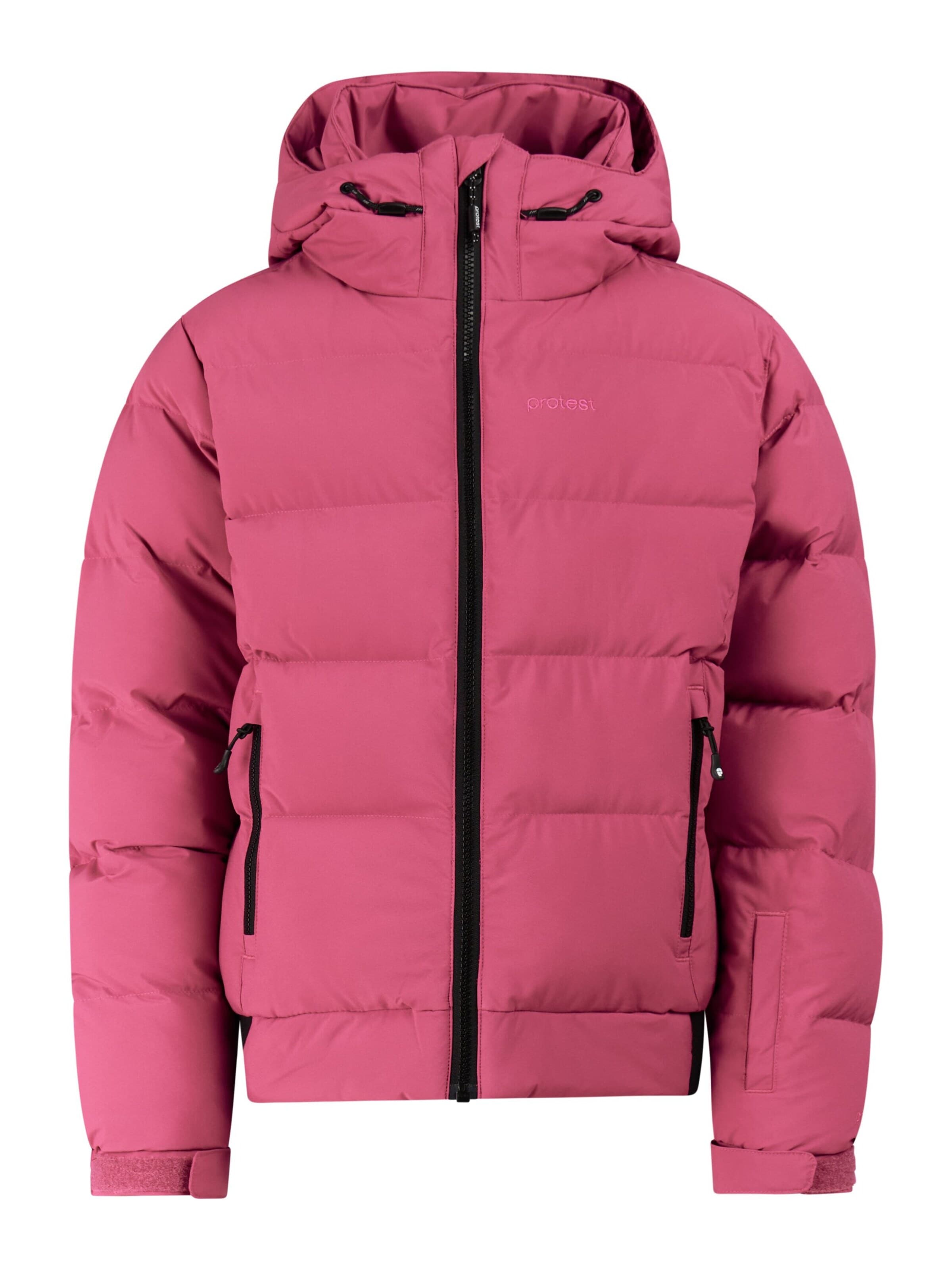 Veste de sport 'PRTELINY JR' PROTEST en rose : devant